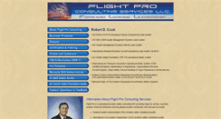 Desktop Screenshot of flightproconsulting.com